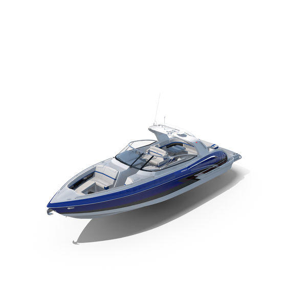 Offshore Motorboat: Formula 350 FX CBR Luxury Sport Boat PNG & PSD Images