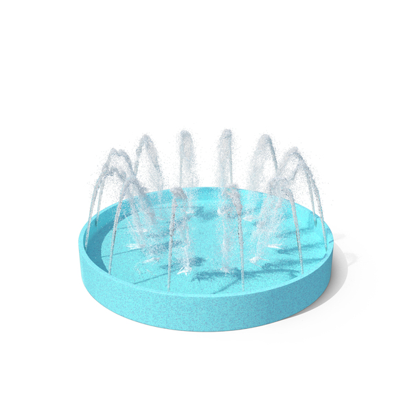 Fountain Round with Foam PNG & PSD Images Fountain Round with Foam PNG & PSD Images