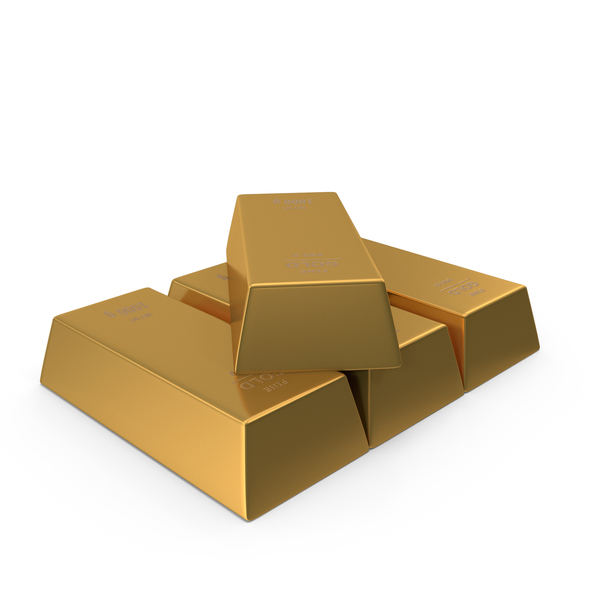 Pot Of: Four Gold Bullions PNG & PSD Images Pot Of: Four Gold Bullions PNG & PSD Images