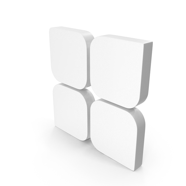 Symbols: Four Square Windows Design Icon PNG & PSD Images Symbols: Four Square Windows Design Icon PNG & PSD Images
