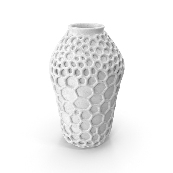 Modern: Fractal Vase PNG & PSD Images