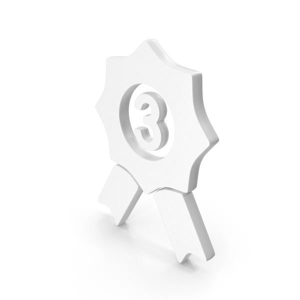 Badge: Frame 3rd Win White PNG & PSD Images