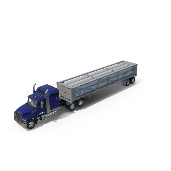 Semi Trailer: Freight Truck with LNG Transport Trailer PNG & PSD Images Semi Trailer: Freight Truck with LNG Transport Trailer PNG & PSD Images