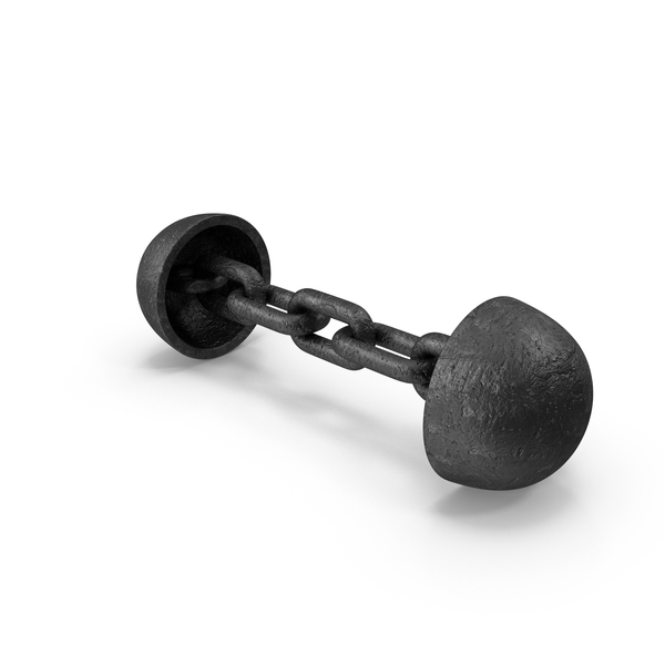 Weapons: French Chain Shot Cannon Projectile PNG & PSD Images