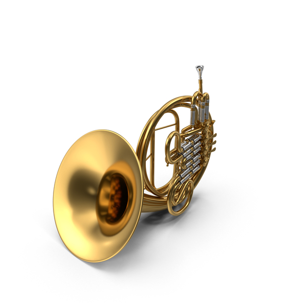 French Horn PNG & PSD Images