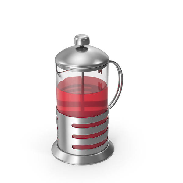 Coffee Pot: French Press PNG & PSD Images