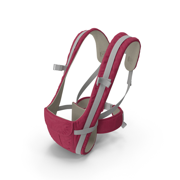 Front Facing Baby Carrier Pink Sitting Position PNG & PSD Images Front Facing Baby Carrier Pink Sitting Position PNG & PSD Images