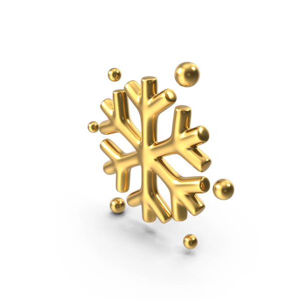 Symbols: Frosty Snowflake Weather Gold Icon PNG & PSD Images Symbols: Frosty Snowflake Weather Gold Icon PNG & PSD Images