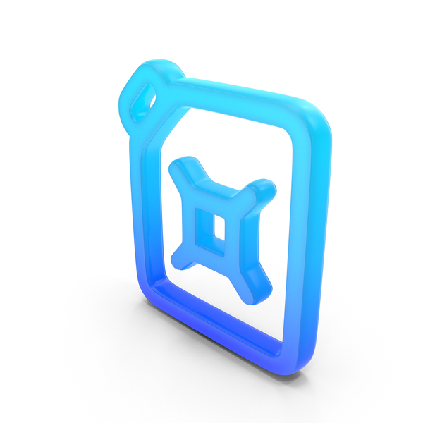 Symbols: Fuel Tank Glowing Symbol PNG & PSD Images