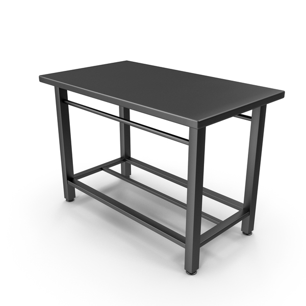 Full Black Table PNG & PSD Images