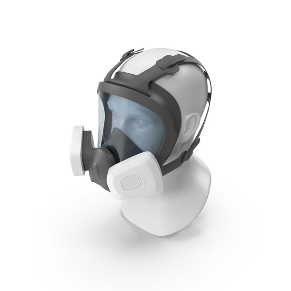 Gas Mask: Full Face Reusable Double Filters Respirator PNG & PSD Images Gas Mask: Full Face Reusable Double Filters Respirator PNG & PSD Images