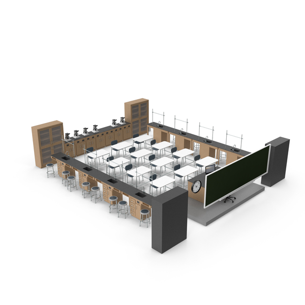 Table: Furniture For The School Laboratory PNG & PSD Images