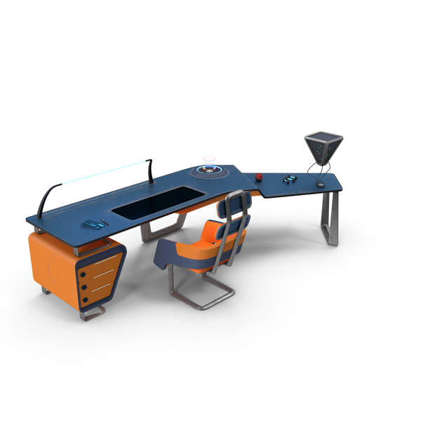 Future Office Desk PNG & PSD Images