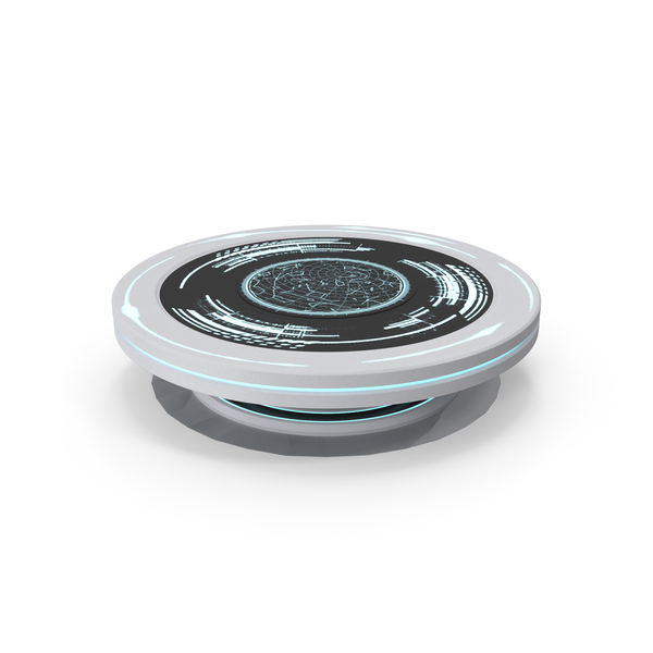 Science Fiction Device: Futuristic Holographic Display Platform PNG & PSD Images Science Fiction Device: Futuristic Holographic Display Platform PNG & PSD Images