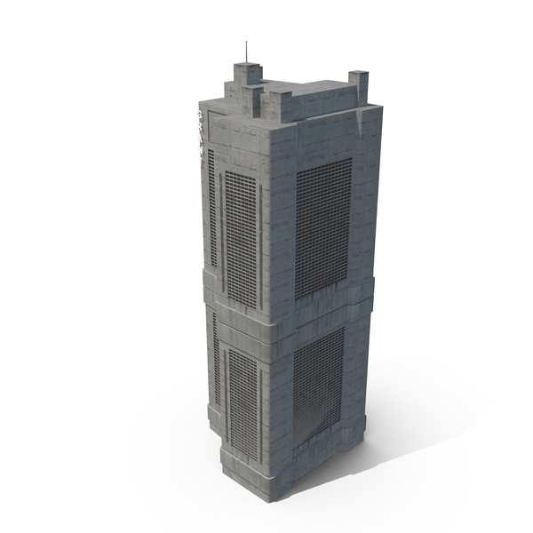 Building: Futuristic Mega Tower PNG & PSD Images