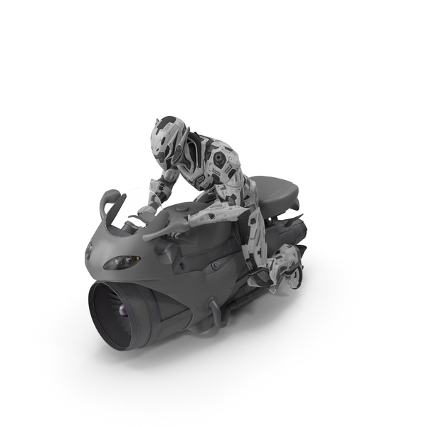 Cycle: Futuristic Robot On Concept Motorcycle PNG & PSD Images Cycle: Futuristic Robot On Concept Motorcycle PNG & PSD Images