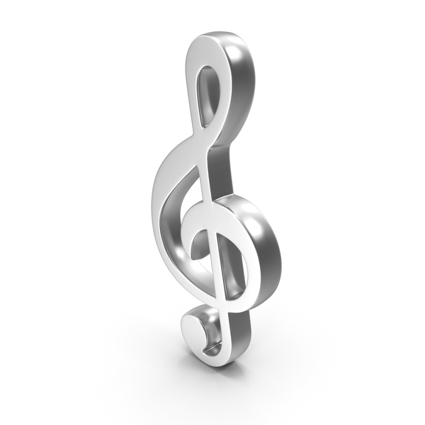 Treble: G Clef Symbol Logo Icon Silver PNG & PSD Images Treble: G Clef Symbol Logo Icon Silver PNG & PSD Images