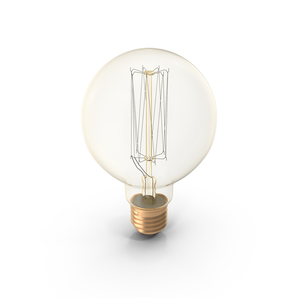 Incandescent Light Bulb: G95 PNG & PSD Images