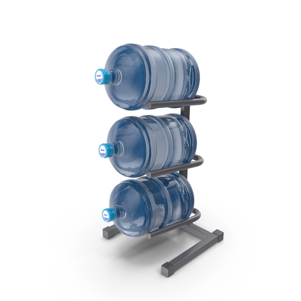 Container: Gallon Water Bottle 3 Tier Holder Shelf Gray PNG & PSD Images Container: Gallon Water Bottle 3 Tier Holder Shelf Gray PNG & PSD Images