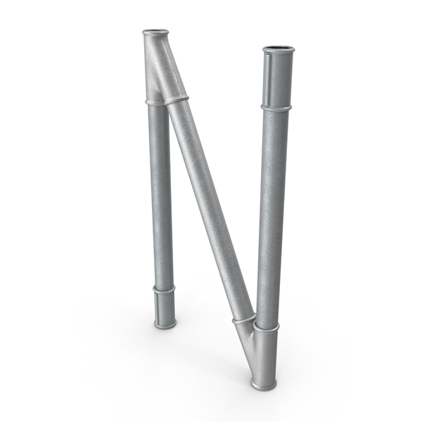 Language: Galvanized Pipe Letter N PNG & PSD Images Language: Galvanized Pipe Letter N PNG & PSD Images