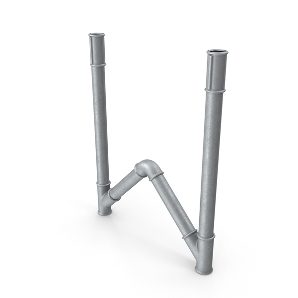 Language: Galvanized Pipe Letter W PNG & PSD Images Language: Galvanized Pipe Letter W PNG & PSD Images