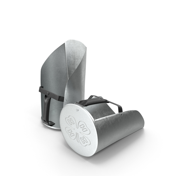 Hand Scooper: Galvanized Steel Feed Scoop PNG & PSD Images