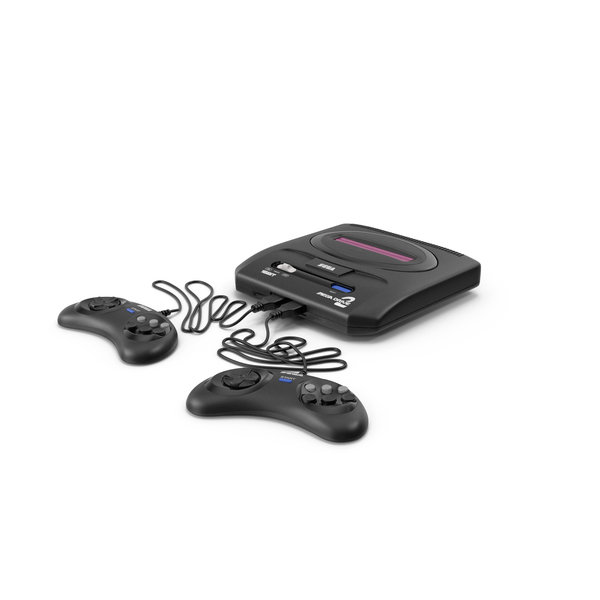 Power Pad: Game Console Sega Mega Drive Two with Joystick PNG & PSD Images Power Pad: Game Console Sega Mega Drive Two with Joystick PNG & PSD Images
