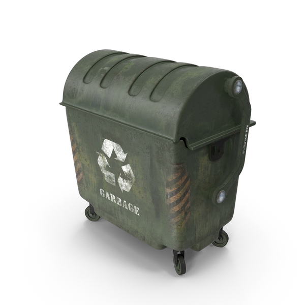 Wheeled Bin: Garbage Dumpster PNG & PSD Images