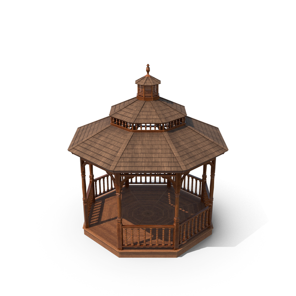 Pixelsquid: Garden Gazebo PNG & PSD Images