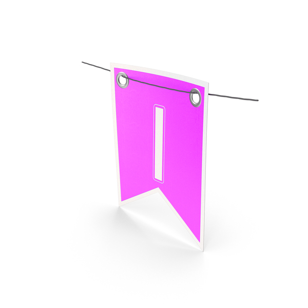 Language: Garland Flag With Letter I PNG & PSD Images