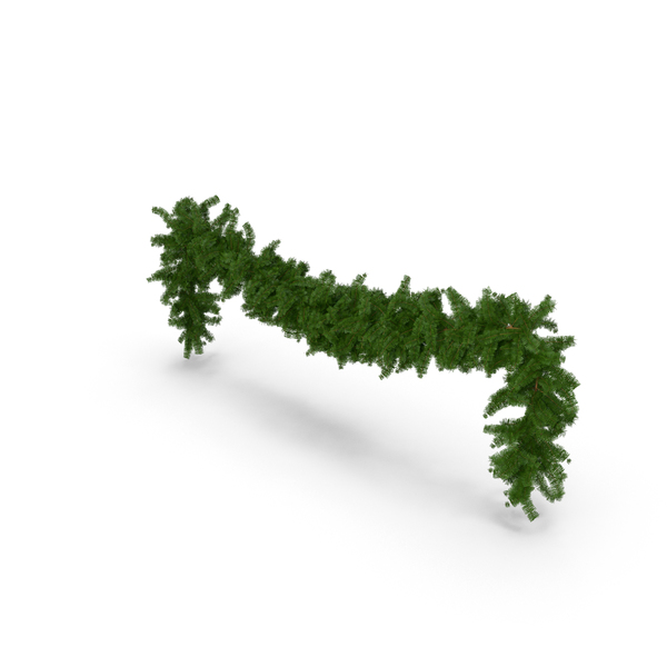 Christmas Wreath: Garland Long PNG & PSD Images