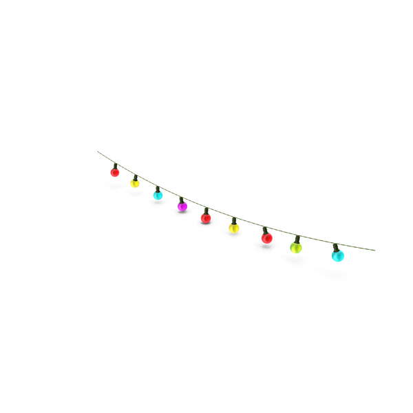 Christmas Wreath: Garland With Round Colored Lights PNG & PSD Images Christmas Wreath: Garland With Round Colored Lights PNG & PSD Images