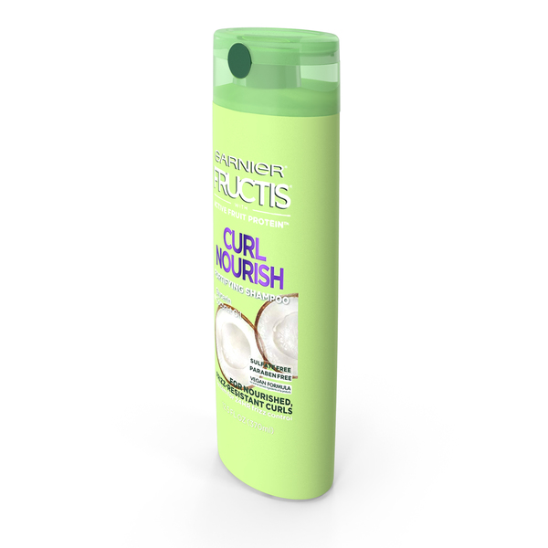 Conditioner: Garnier Hair Care Fructis Curl Nourish Shampoo PNG & PSD Images
