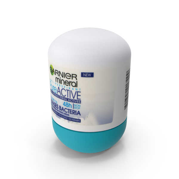 Deodorant: Garnier Mineral Anti Perspirant Pure Active 50ml PNG & PSD Images