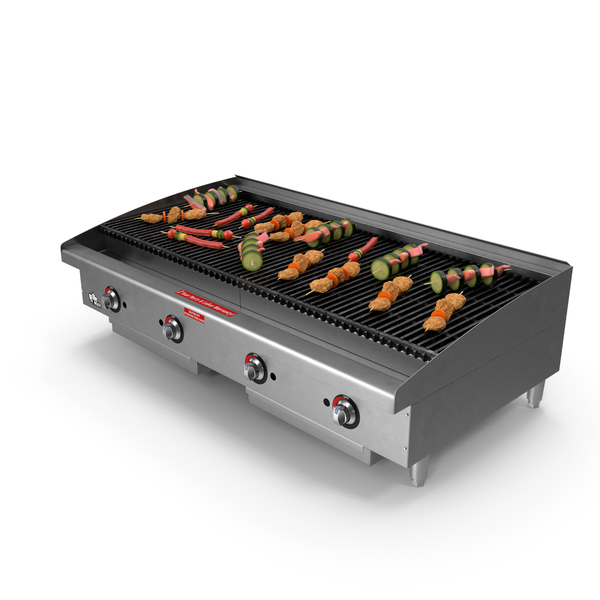 Cherry Tomato: Gas Charbroiler with Food on Skewers PNG & PSD Images Cherry Tomato: Gas Charbroiler with Food on Skewers PNG & PSD Images