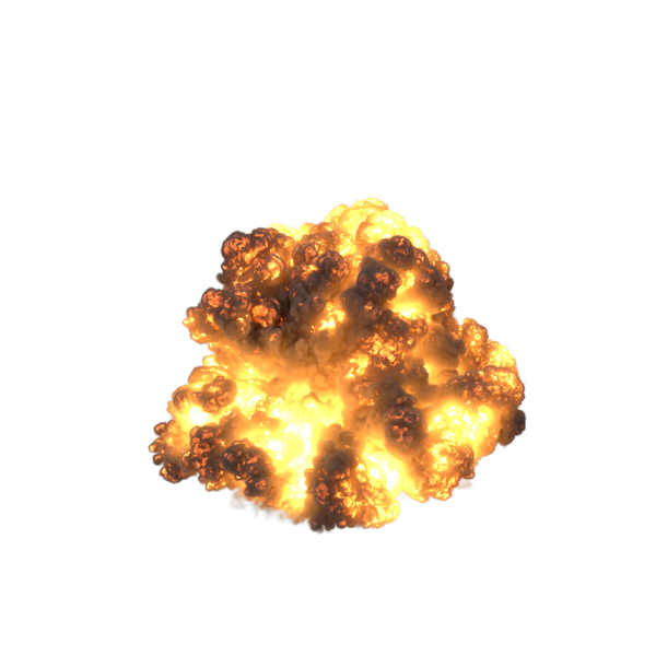 Fire: Gasoline Explosion PNG & PSD Images