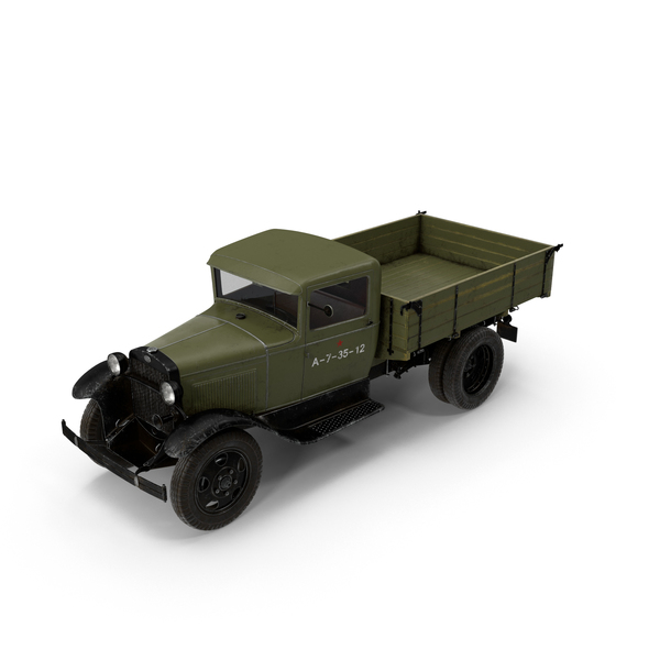 Military: GAZ-AA Truck PNG & PSD Images Military: GAZ-AA Truck PNG & PSD Images