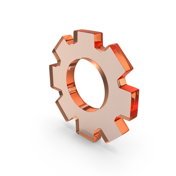 Symbols: Gear Center Circle Frame PNG & PSD Images