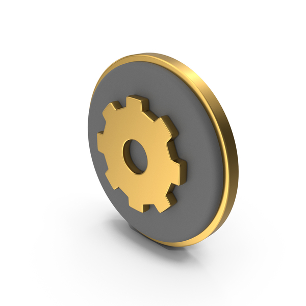 Symbols: Gear Circular Coin PNG & PSD Images Symbols: Gear Circular Coin PNG & PSD Images