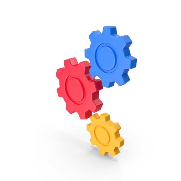 Computer: Gears Icon PNG & PSD Images