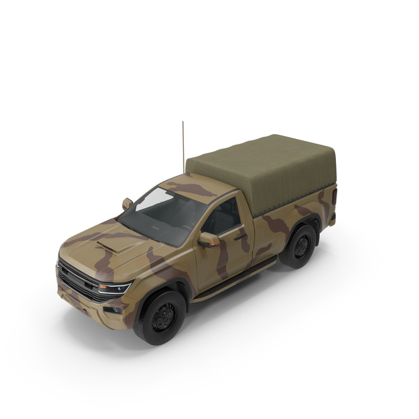 Generic Military Tactical Pickup Desert Camouflage PNG Images PSDs