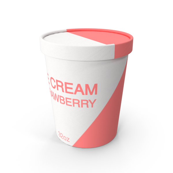 Generic Strawberry Label Ice Cream 32 Oz PNG Images & PSDs for Download ...