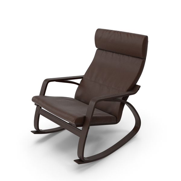 Genuine Leather Rocking Chair PNG & PSD Images