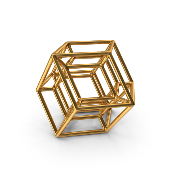 Geometric Shape Gold PNG & PSD Images