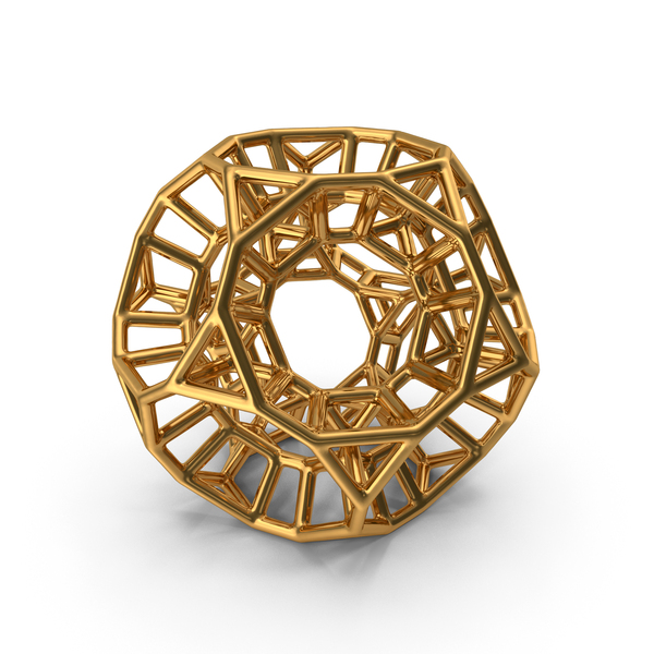 Geometric Shape Gold PNG & PSD Images Geometric Shape Gold PNG & PSD Images