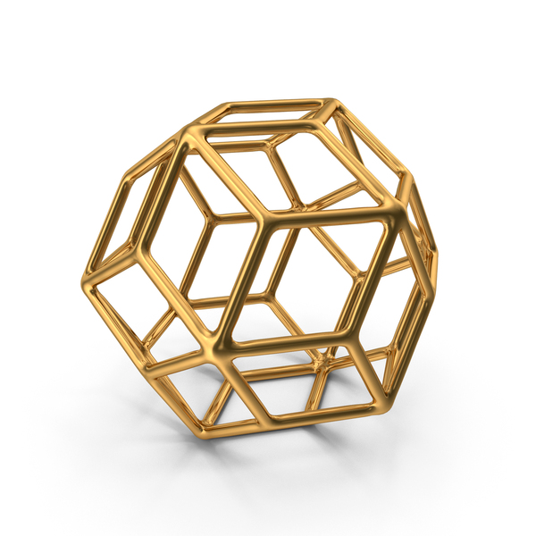 Geometric Shape Gold PNG & PSD Images Geometric Shape Gold PNG & PSD Images