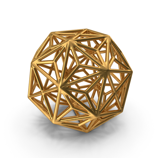 Geometric Shape Gold PNG & PSD Images Geometric Shape Gold PNG & PSD Images