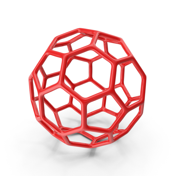 Geometric Shape Plastic Red PNG & PSD Images