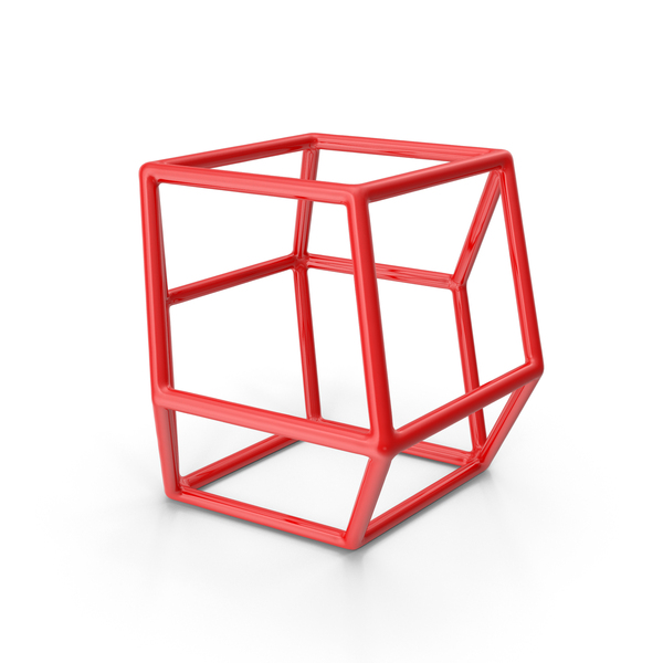 Geometric Shape Plastic Red PNG & PSD Images
