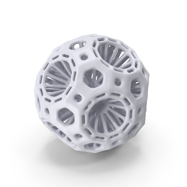 Voronoi: Geometric Shape White PNG & PSD Images